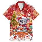 Koality Christmas Family Matching Mermaid Dress and Hawaiian Shirt Cute Aussie Koala Holiday - Aussie Hoodie