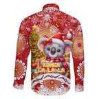Koality Christmas Family Matching Tank Maxi Dress and Hawaiian Shirt Cute Aussie Koala Holiday - Aussie Hoodie