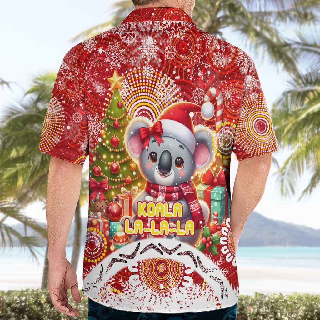 Koality Christmas Hawaiian Shirt Cute Aussie Koala Holiday - Aussie Hoodie