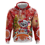 Koality Christmas Hoodie Cute Aussie Koala Holiday - Aussie Hoodie