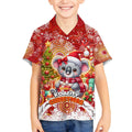 Koality Christmas Kid Hawaiian Shirt Cute Aussie Koala Holiday - Aussie Hoodie