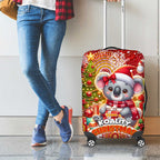 Koality Christmas Luggage Cover Cute Aussie Koala Holiday - Aussie Hoodie