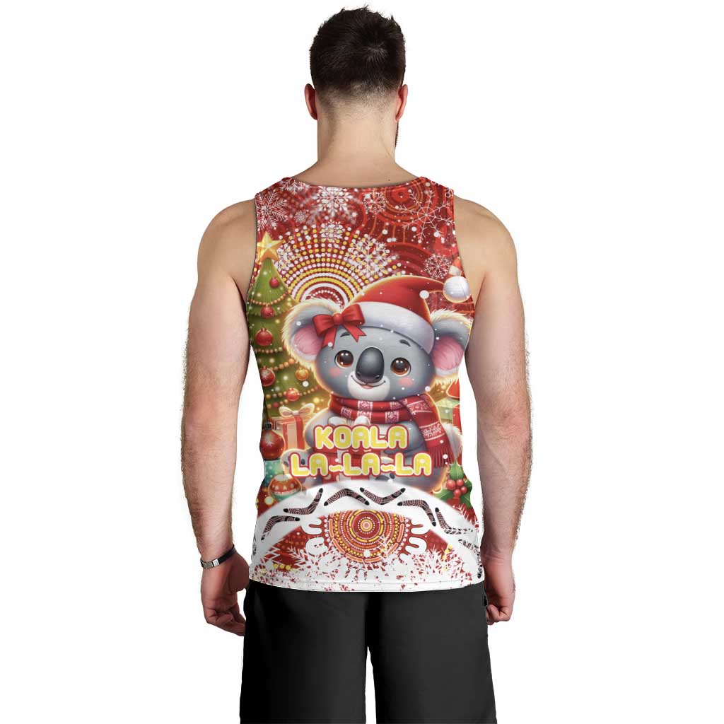 Koality Christmas Men Tank Top Cute Aussie Koala Holiday - Aussie Hoodie