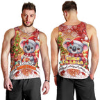 Koality Christmas Men Tank Top Cute Aussie Koala Holiday - Aussie Hoodie