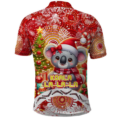 Koality Christmas Polo Shirt Cute Aussie Koala Holiday - Aussie Hoodie