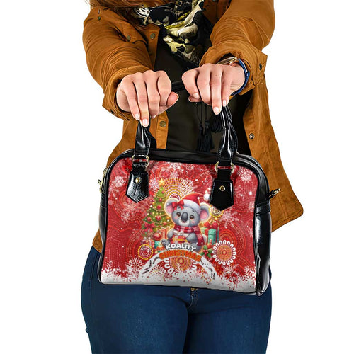 Koality Christmas Shoulder Handbag Cute Aussie Koala Holiday - Aussie Hoodie