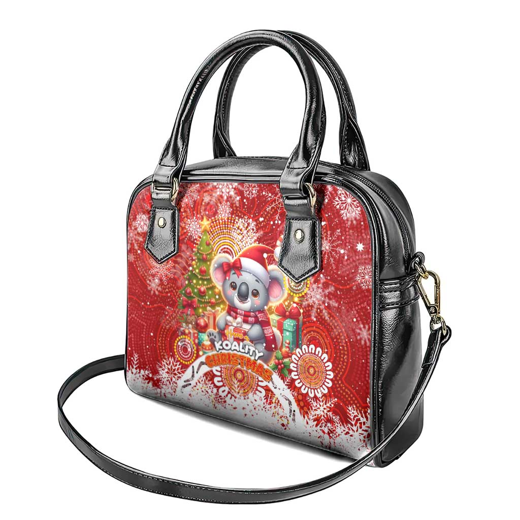 Koality Christmas Shoulder Handbag Cute Aussie Koala Holiday - Aussie Hoodie
