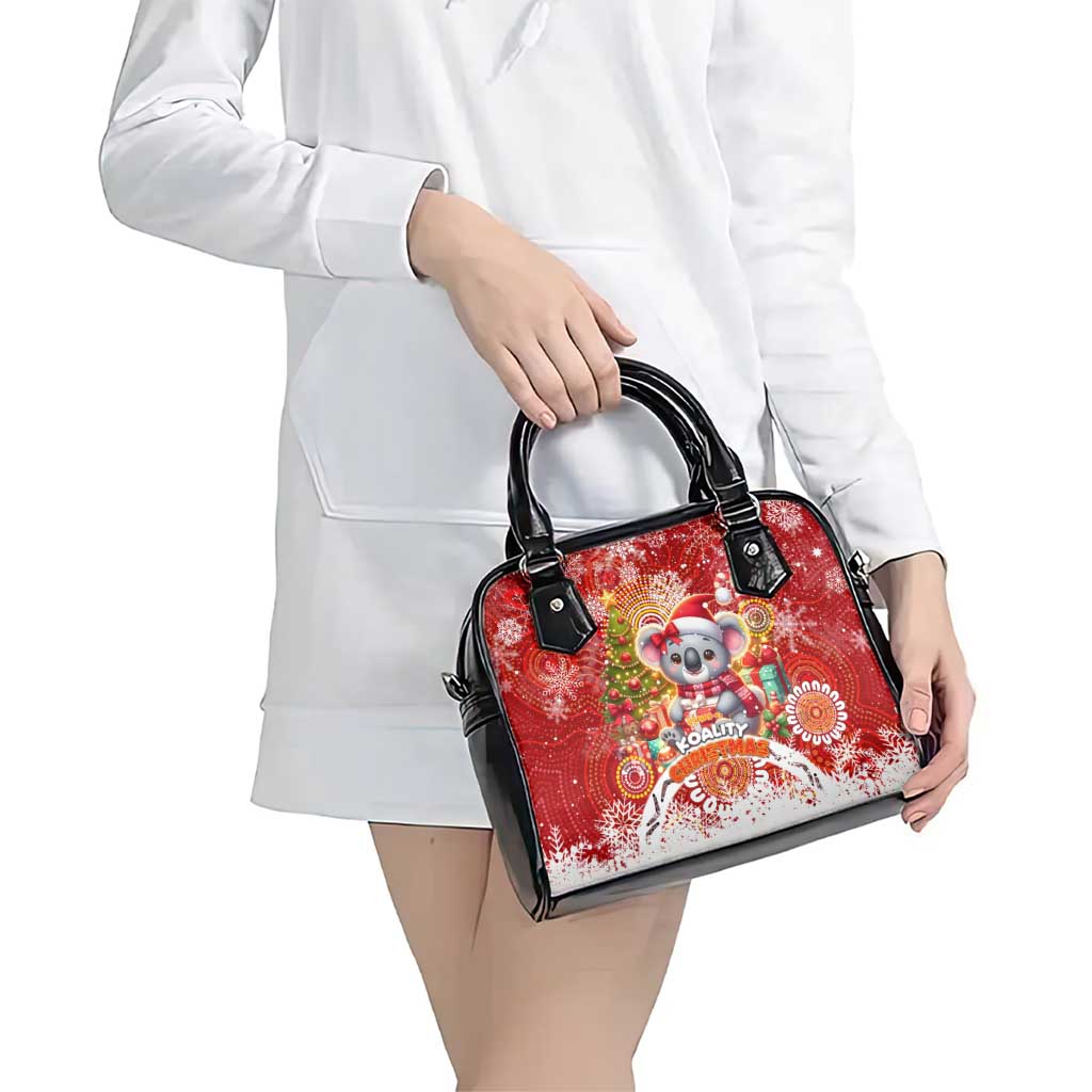 Koality Christmas Shoulder Handbag Cute Aussie Koala Holiday - Aussie Hoodie
