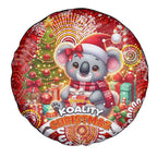Koality Christmas Spare Tire Cover Cute Aussie Koala Holiday - Aussie Hoodie