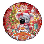 Koality Christmas Spare Tire Cover Cute Aussie Koala Holiday - Aussie Hoodie