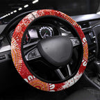 Koality Christmas Steering Wheel Cover Cute Aussie Koala Holiday - Aussie Hoodie