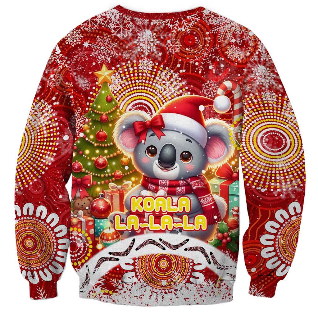 Koality Christmas Sweatshirt Cute Aussie Koala Holiday - Aussie Hoodie