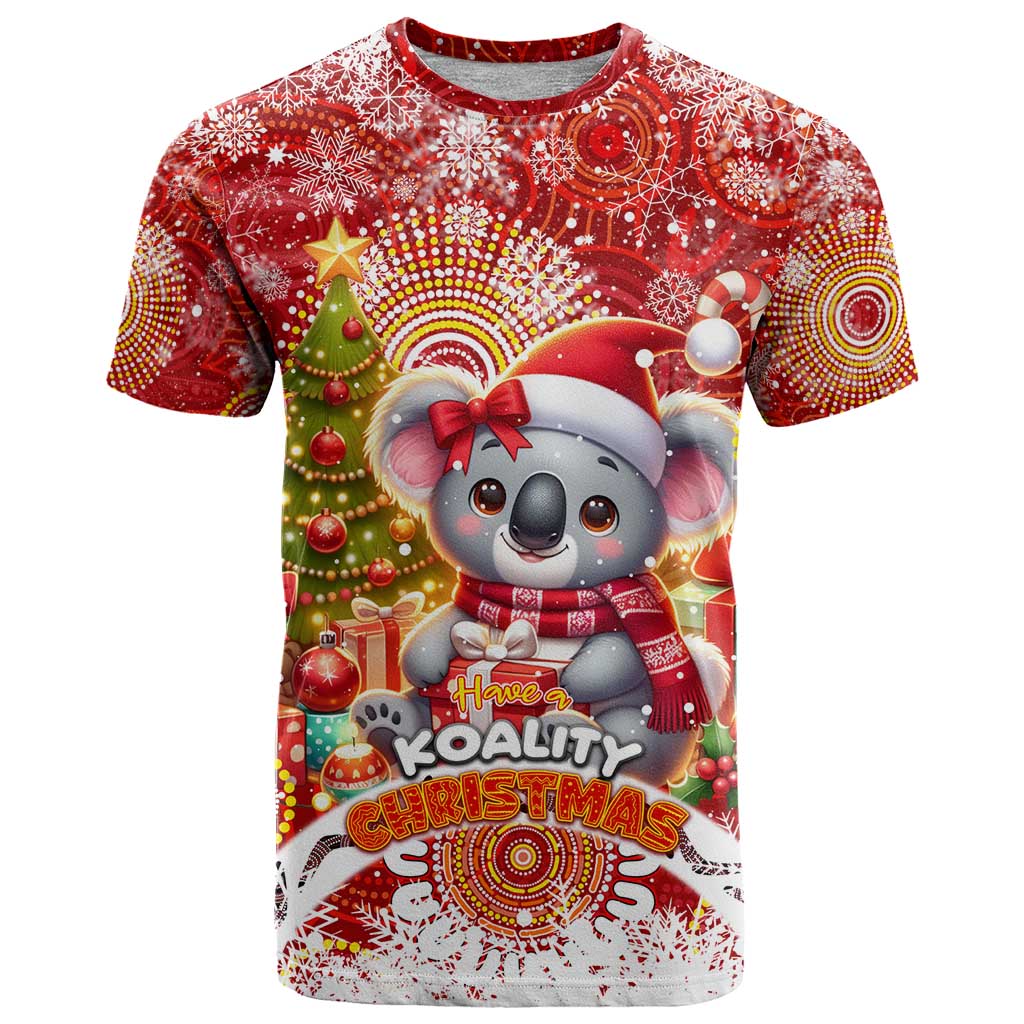 Koality Christmas T Shirt Cute Aussie Koala Holiday - Aussie Hoodie