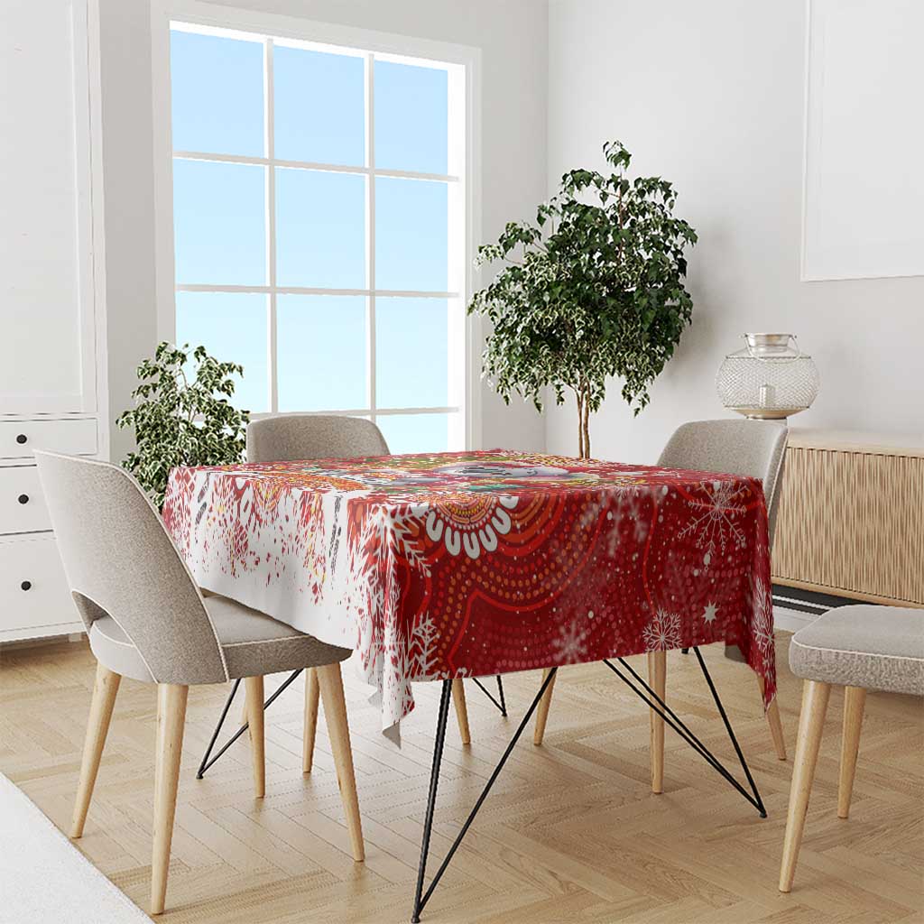 Koality Christmas Tablecloth Cute Aussie Koala Holiday - Aussie Hoodie