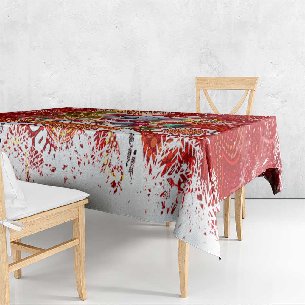 Koality Christmas Tablecloth Cute Aussie Koala Holiday - Aussie Hoodie