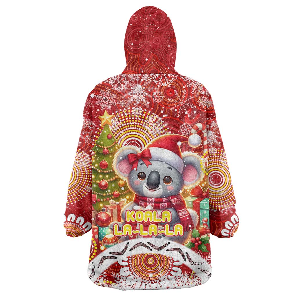 Koality Christmas Wearable Blanket Hoodie Cute Aussie Koala Holiday - Aussie Hoodie
