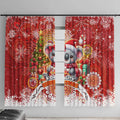 Koality Christmas Window Curtain Cute Aussie Koala Holiday - Aussie Hoodie