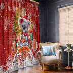 Koality Christmas Window Curtain Cute Aussie Koala Holiday - Aussie Hoodie