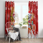 Koality Christmas Window Curtain Cute Aussie Koala Holiday - Aussie Hoodie