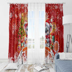 Koality Christmas Window Curtain Cute Aussie Koala Holiday - Aussie Hoodie