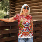Koality Christmas Women Polo Shirt Cute Aussie Koala Holiday - Aussie Hoodie
