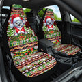 Koala Christmas Car Seat Cover Australia Aboriginal Cute Santa Koalas - Aussie Hoodie
