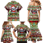 Koala Christmas Family Matching Mermaid Dress and Hawaiian Shirt Australia Aboriginal Cute Santa Koalas - Aussie Hoodie