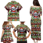 Koala Christmas Family Matching Puletasi and Hawaiian Shirt Australia Aboriginal Cute Santa Koalas - Aussie Hoodie