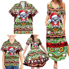 Koala Christmas Family Matching Summer Maxi Dress and Hawaiian Shirt Australia Aboriginal Cute Santa Koalas - Aussie Hoodie