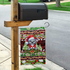 Koala Christmas Garden Flag Australia Aboriginal Cute Santa Koalas - Aussie Hoodie