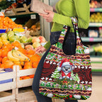 Koala Christmas Grocery Bag Australia Aboriginal Cute Santa Koalas - Aussie Hoodie