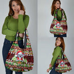 Koala Christmas Grocery Bag Australia Aboriginal Cute Santa Koalas - Aussie Hoodie