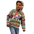 Koala Christmas Kid Hoodie Australia Aboriginal Cute Santa Koalas - Aussie Hoodie