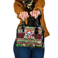 Koala Christmas Shoulder Handbag Australia Aboriginal Cute Santa Koalas - Aussie Hoodie
