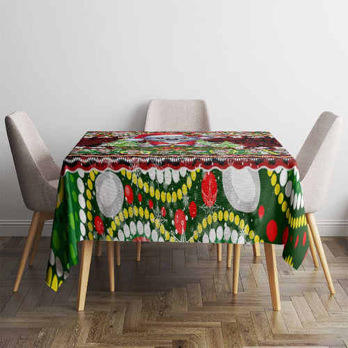 Koala Christmas Tablecloth Australia Aboriginal Cute Santa Koalas - Aussie Hoodie