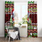 Koala Christmas Window Curtain Australia Aboriginal Cute Santa Koalas - Aussie Hoodie