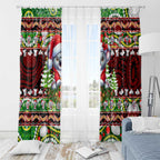 Koala Christmas Window Curtain Australia Aboriginal Cute Santa Koalas - Aussie Hoodie