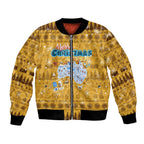 Merry Christmas Australia Bomber Jacket Xmas Travel Map - Aussie Hoodie