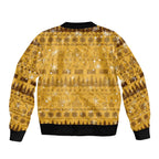Merry Christmas Australia Bomber Jacket Xmas Travel Map - Aussie Hoodie