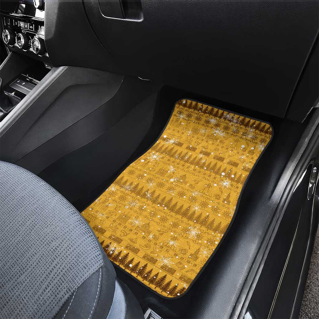 Merry Christmas Australia Car Mats Xmas Travel Map - Aussie Hoodie
