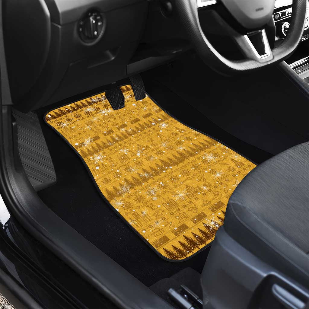 Merry Christmas Australia Car Mats Xmas Travel Map - Aussie Hoodie