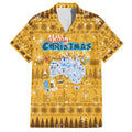 Merry Christmas Australia Family Matching Tank Maxi Dress and Hawaiian Shirt Xmas Travel Map - Aussie Hoodie