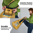 Merry Christmas Australia Grocery Bag Xmas Travel Map - Aussie Hoodie