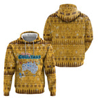 Merry Christmas Australia Hoodie Xmas Travel Map - Aussie Hoodie