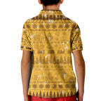 Merry Christmas Australia Kid Polo Shirt Xmas Travel Map - Aussie Hoodie