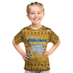 Merry Christmas Australia Kid T Shirt Xmas Travel Map - Aussie Hoodie