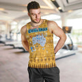 Merry Christmas Australia Men Tank Top Xmas Travel Map - Aussie Hoodie