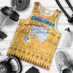 Merry Christmas Australia Men Tank Top Xmas Travel Map - Aussie Hoodie
