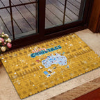 Merry Christmas Australia Rubber Doormat Xmas Travel Map - Aussie Hoodie