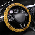 Merry Christmas Australia Steering Wheel Cover Xmas Travel Map - Aussie Hoodie